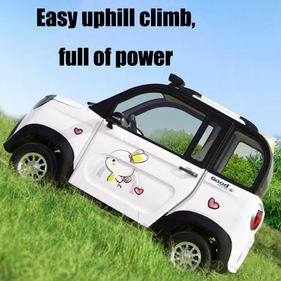 Hanpu 2024 4 zitplaatsen elektrische mini-auto 4 wielen EV tuk-tuk voor lage snelheid passagiersreizen