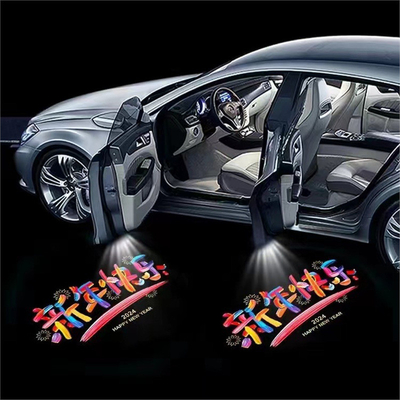 Aanpassen van het logo Welkom licht universele auto-fitment accessoire voor statische gepersonaliseerd