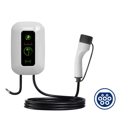 22 kW CCS band 2 Wandopgeladen wisselstroom Europees standaard laadstation met compact ontwerp