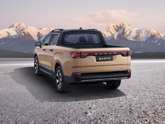 Geely RD6's state-of-the-art elektrische middelgrote pick-up voor commerciële doeleinden.