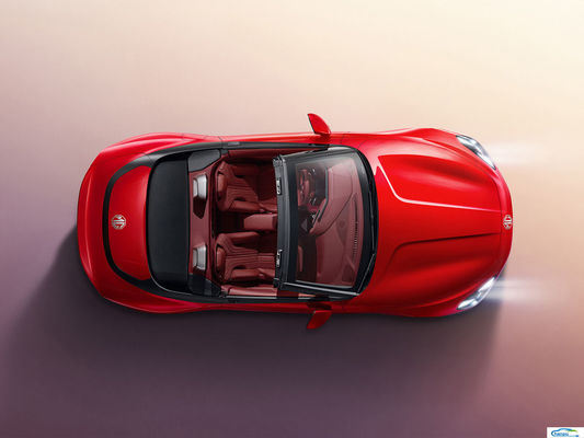 2024 MG Cyberster Cabriolet Sportwagen Elektrische Ride-On EV Auto met Front 6 Rear 6 Radar