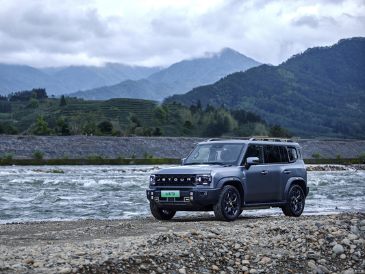 Chery Jetour Traveler T2's 2024 Off-Road Driving PHEV SUV met hybride energie technologie