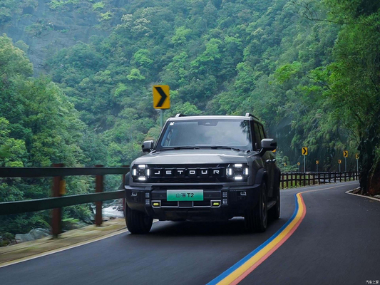 Chery Jetour Traveler T2's 2024 Off-Road Driving PHEV SUV met hybride energie technologie