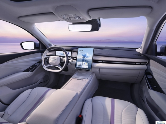 Handmatige aanpassing van de bestuurdersstoel Gas-elektrische hybride Xingrui L bedrijfswagen voor Geely