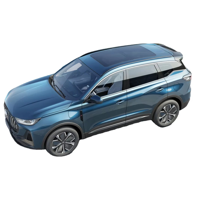 Energievoertuig Chery Tiggo7 Plus PHEV 1.5T SUV Retail Ride-On EV Automobile Passagierswagen